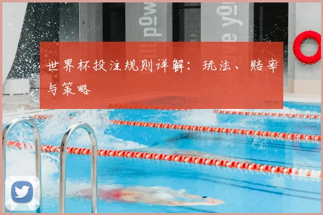 世界杯投注规则详解：玩法、赔率与策略